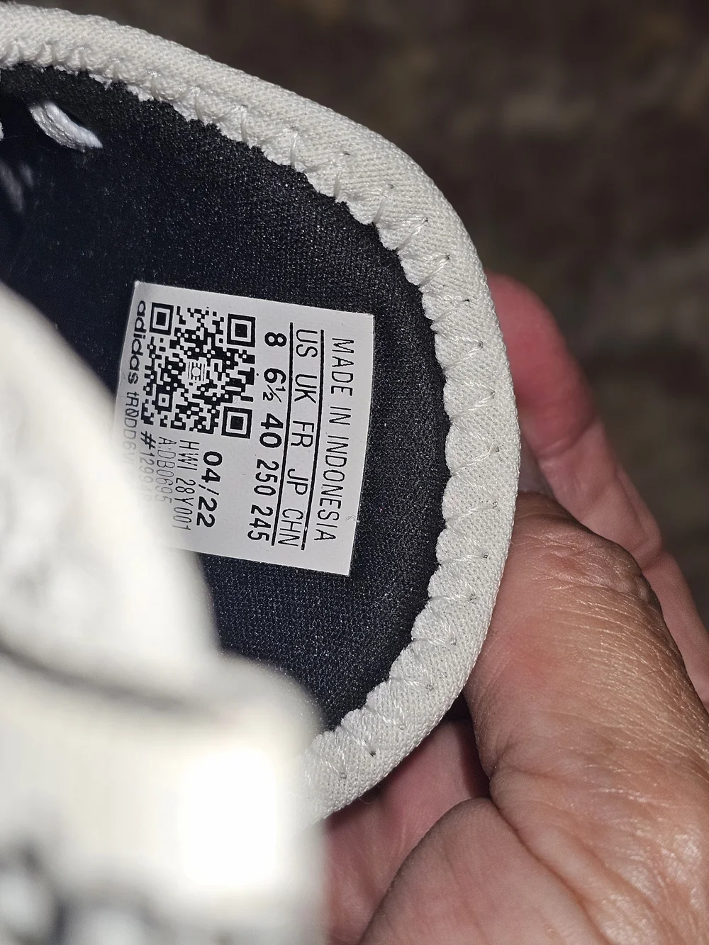 Adidas Cloudfoam Comfort Gray Knit Sneakers